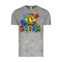 Cloud Rock softball support squad autism Vintage Tee - Zillion Design Studio