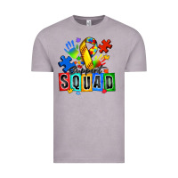 Vintage Zinc softball support squad autism Vintage Tee - Zillion Design Studio