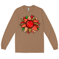 Toasted Coconut strawberry sunflower Long Sleeve Tee - Zillion Design Studio