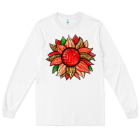 White strawberry sunflower Long Sleeve Tee - Zillion Design Studio