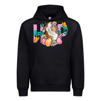 Black Hop Bunny Easter Urban Hoodie - BundleAndBundleShop