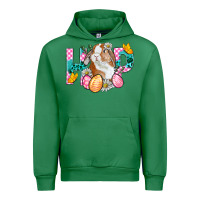 Emerald Hop Bunny Easter Urban Hoodie - BundleAndBundleShop