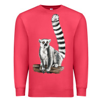 Cardinal Ringtail Cat Premium Sweatshirt - LillyAllenDesigns