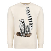 Sandshell Ringtail Cat Premium Sweatshirt - LillyAllenDesigns