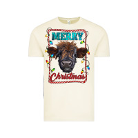 Vintage Arctic Merry Christmas Calf Vintage Tee - RanaPortraitStore