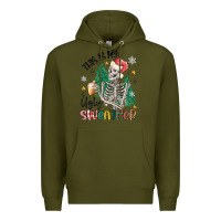 Army Green this is my ugly Premium Hoodie - MaliasSmallBusiness