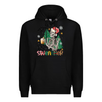 Black this is my ugly Premium Hoodie - MaliasSmallBusiness