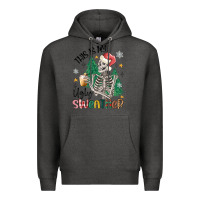 Charcoal Heather this is my ugly Premium Hoodie - MaliasSmallBusiness