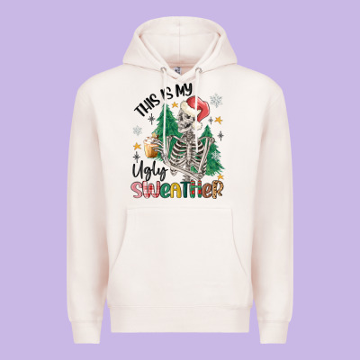 This Is My Ugly Premium Hoodie Designed By Maliassmallbusiness