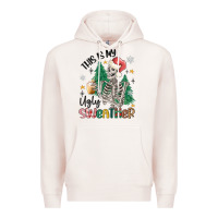 Pale Pink this is my ugly Premium Hoodie - MaliasSmallBusiness