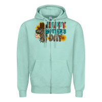 Seafoam happy mothers day Zipper Hoodie - RacoonDesign