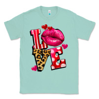 Seafoam love lips Classic Tee - FaDigitalArtStudio