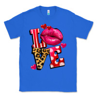True Royal love lips Classic Tee - FaDigitalArtStudio
