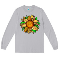 Moon Dust pineapple sunflower Long Sleeve Tee - Zillion Design Studio