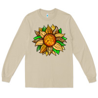 Pineapple Sunflower Long Sleeve Tee | Teevron