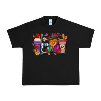 Black day of the dead coffee cups Urban Heavy Tee - Zillion Design Studio