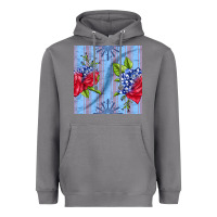Storm patriotic rose Heavyweight Hoodie - BundleAndBundleShop