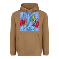 Toasted Coconut patriotic rose Heavyweight Hoodie - BundleAndBundleShop