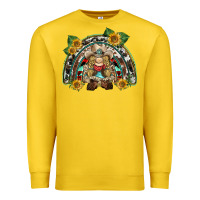 Lemon western gnome sunflowers rainbow Premium Sweatshirt - BarkalooDesign