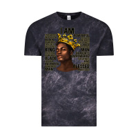 Cloud Black afro man black king i am Vintage Tee - texasbilliewilder