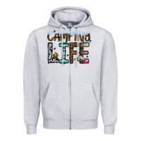 Camping Life Zipper Hoodie | Teevron
