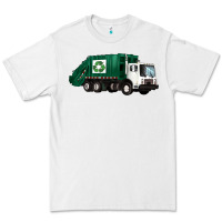 White recycle truck Premium Tee - Artiststas