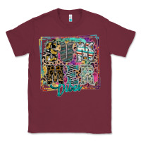 Burgundy summer vibes Classic Tee - SublimationCraftShop