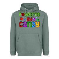Sage powered by candy with lollipops Heavyweight Hoodie - AdoDesignShop