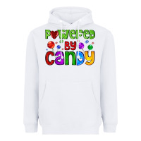 White powered by candy with lollipops Heavyweight Hoodie - AdoDesignShop