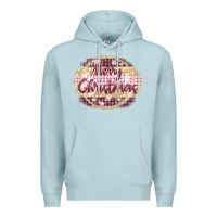 Blue Mist merry christmas pink Premium Hoodie - MaliasSmallBusiness