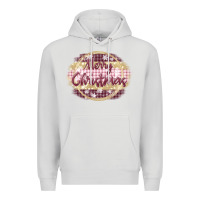 Dove Grey merry christmas pink Premium Hoodie - MaliasSmallBusiness