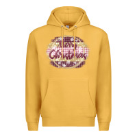 Mustard merry christmas pink Premium Hoodie - MaliasSmallBusiness