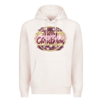 Pale Pink merry christmas pink Premium Hoodie - MaliasSmallBusiness