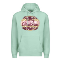 Seafoam merry christmas pink Premium Hoodie - MaliasSmallBusiness