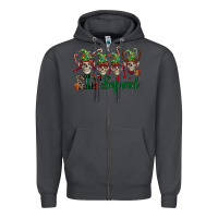 Smoke Elf squad skulls Zipper Hoodie - FaDigitalArtStudio