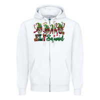 White Elf squad skulls Zipper Hoodie - FaDigitalArtStudio