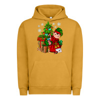 Pigment Peanut Butter Santa's Elf Christmas Urban Hoodie - BundleAndBundleShop