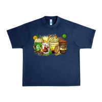Navy beer coffee cups Urban Heavy Tee - Zillion Design Studio