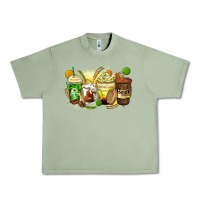 Oil Green beer coffee cups Urban Heavy Tee - Zillion Design Studio