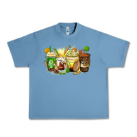 Pebble Blue beer coffee cups Urban Heavy Tee - Zillion Design Studio