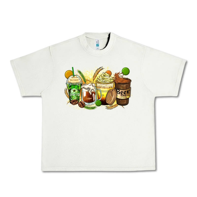 Beer Coffee Cups Urban Heavy Tee by Zillion Design Studio | Teevron