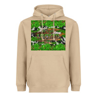 Mushroom let's get lucked up Heavyweight Hoodie - Artiststas