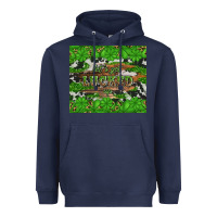 Navy let's get lucked up Heavyweight Hoodie - Artiststas