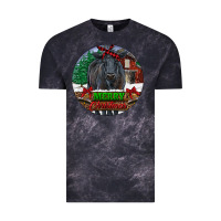 Cloud Black Black Angus Cattle Merry Christmas Vintage Tee - RanaPortraitStore