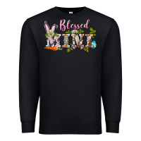Black blessed mini easter Premium Sweatshirt - BarkalooDesign