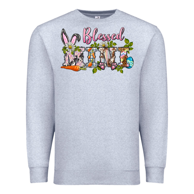 Blessed Mini Easter Premium Sweatshirt by BarkalooDesign | Teevron