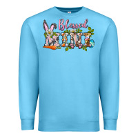 Ocean Blue blessed mini easter Premium Sweatshirt - BarkalooDesign