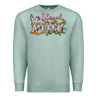 Seafoam blessed mini easter Premium Sweatshirt - BarkalooDesign