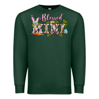 Sports Green blessed mini easter Premium Sweatshirt - BarkalooDesign