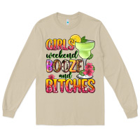 Mushroom girls weekend booze and bitches Long Sleeve Tee - Zillion Design Studio